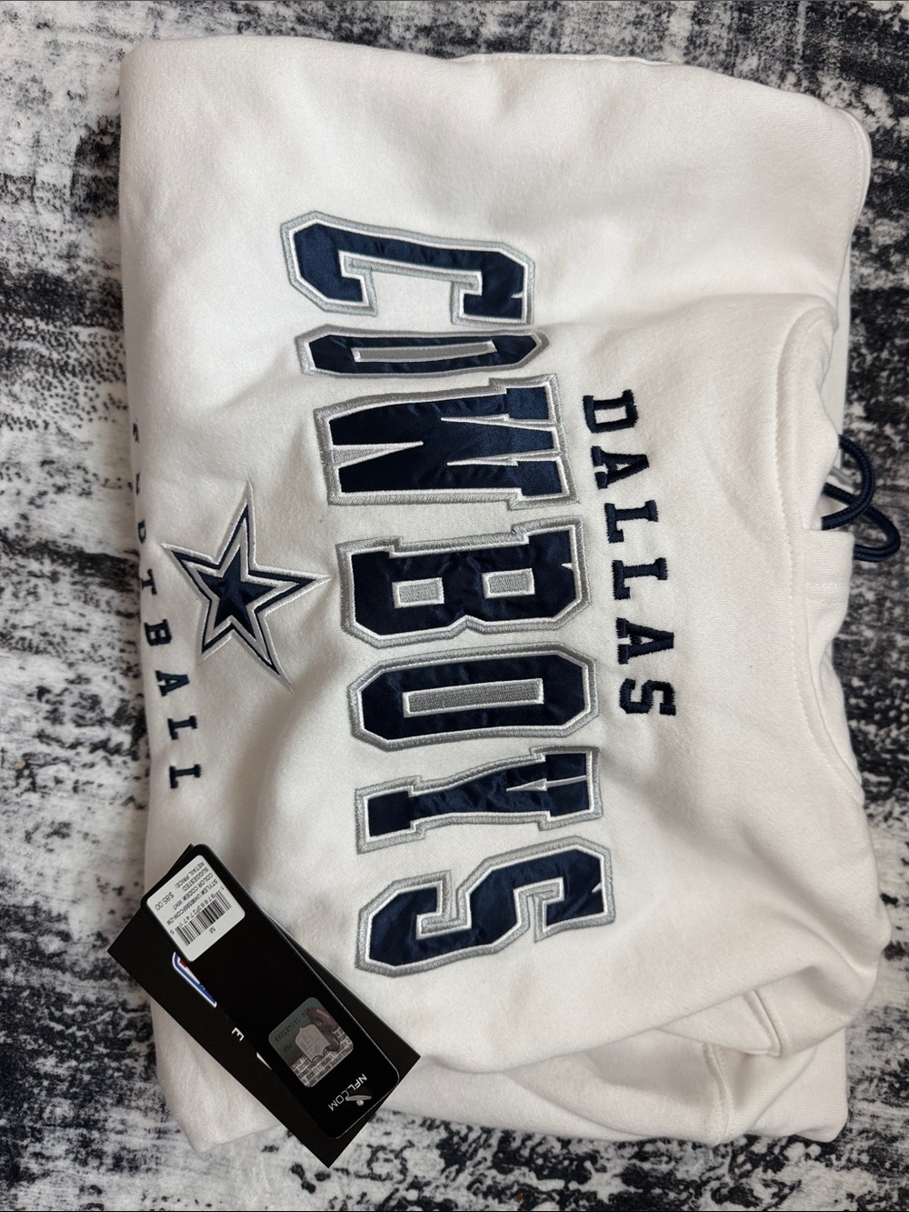 Dallas Cowboys NFL ISSUE MENS (M) HOODIE - Team Logo Hoodie